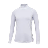 J. Lindeberg W Layer Zadie Soft Compression Top Langarm Weiß Damen