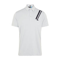 J. Lindeberg M Phoenix Reg Fit-TX Coolmax Polo Stone Grey Herren