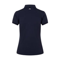 J. Lindeberg W Tour Tech slim TX Jersey Polo JL Navy Damen