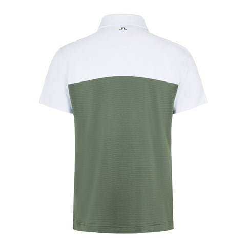 M Owen Slim Fit SS Polo Thyme Green Herren