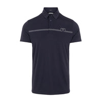 J. Lindeberg M Clay Regular Fit SS Polo JL Navy Herren