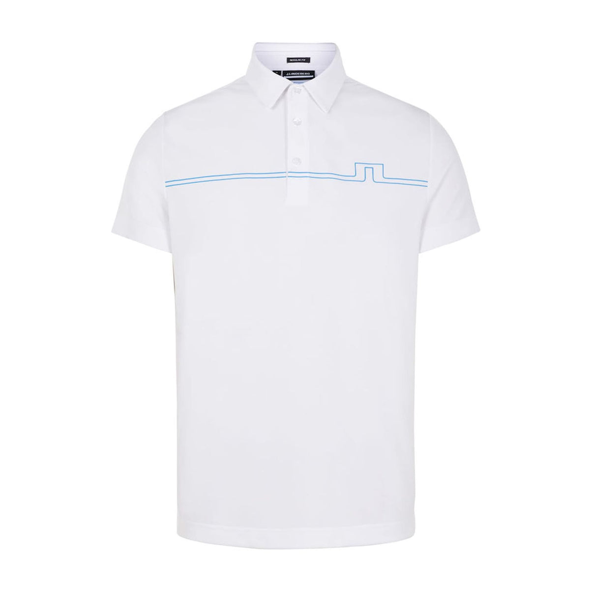 M Clay Regular Fit SS Polo White