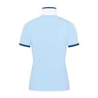 J. Lindeberg W Minna SS Polo Summer Blue Damen