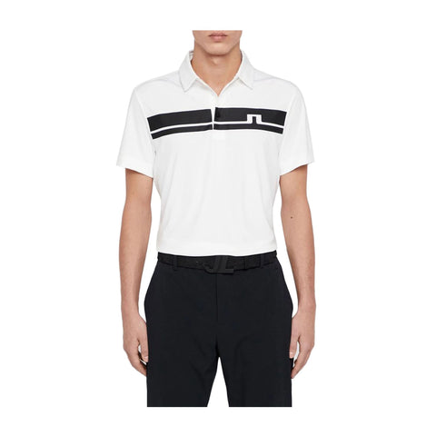 M Clark Reg Fit-TX Jersey Polo White Herren