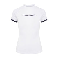 J. Lindeberg T-Shirt W Megan White Damen