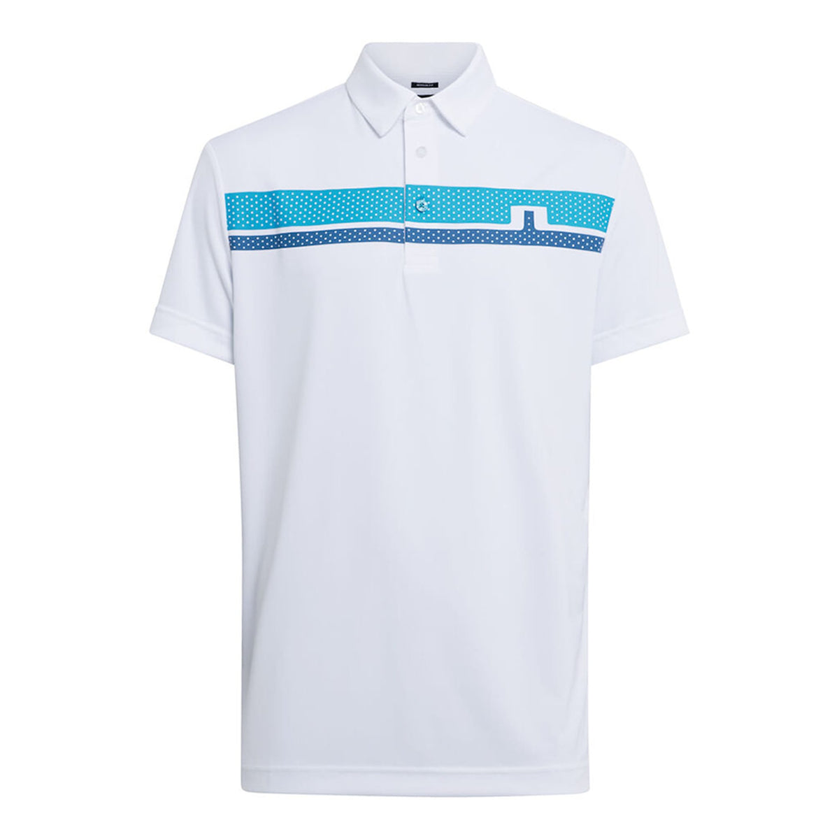 M Clark Regular Fit Golf Polo Enamel Blue