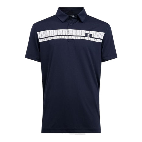 M Clark Regular Fit Golf Polo JL Navy Herren