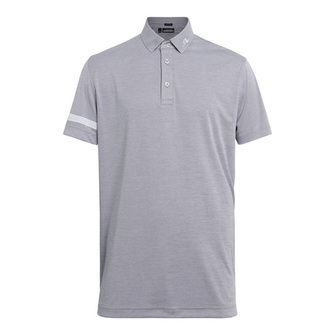 M Heath Regular Fit Golf Polo Micro Chip Melange