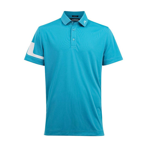 M Heath Regular Fit Golf Polo Enamel Blue