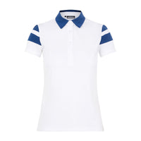 J. Lindeberg W Pixie SS Polo White Damen