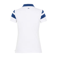 J. Lindeberg W Pixie SS Polo White Damen