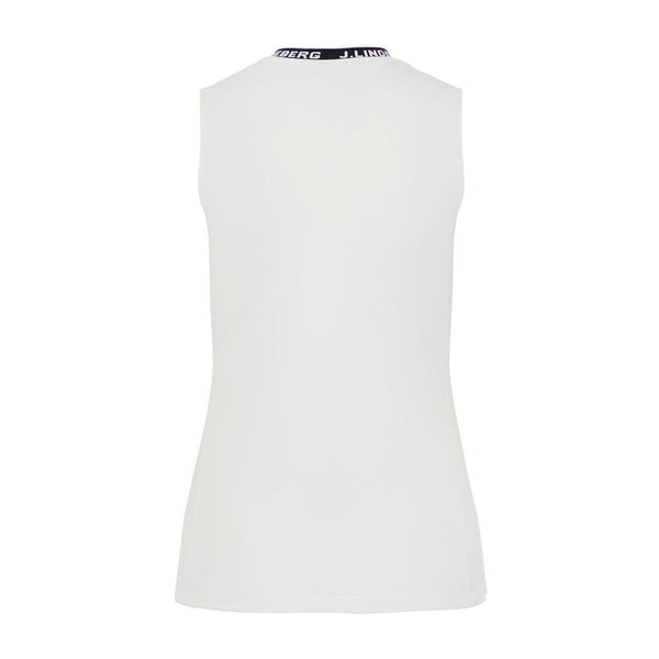 J. Lindeberg Shirt ärmellos W Leya White Damen