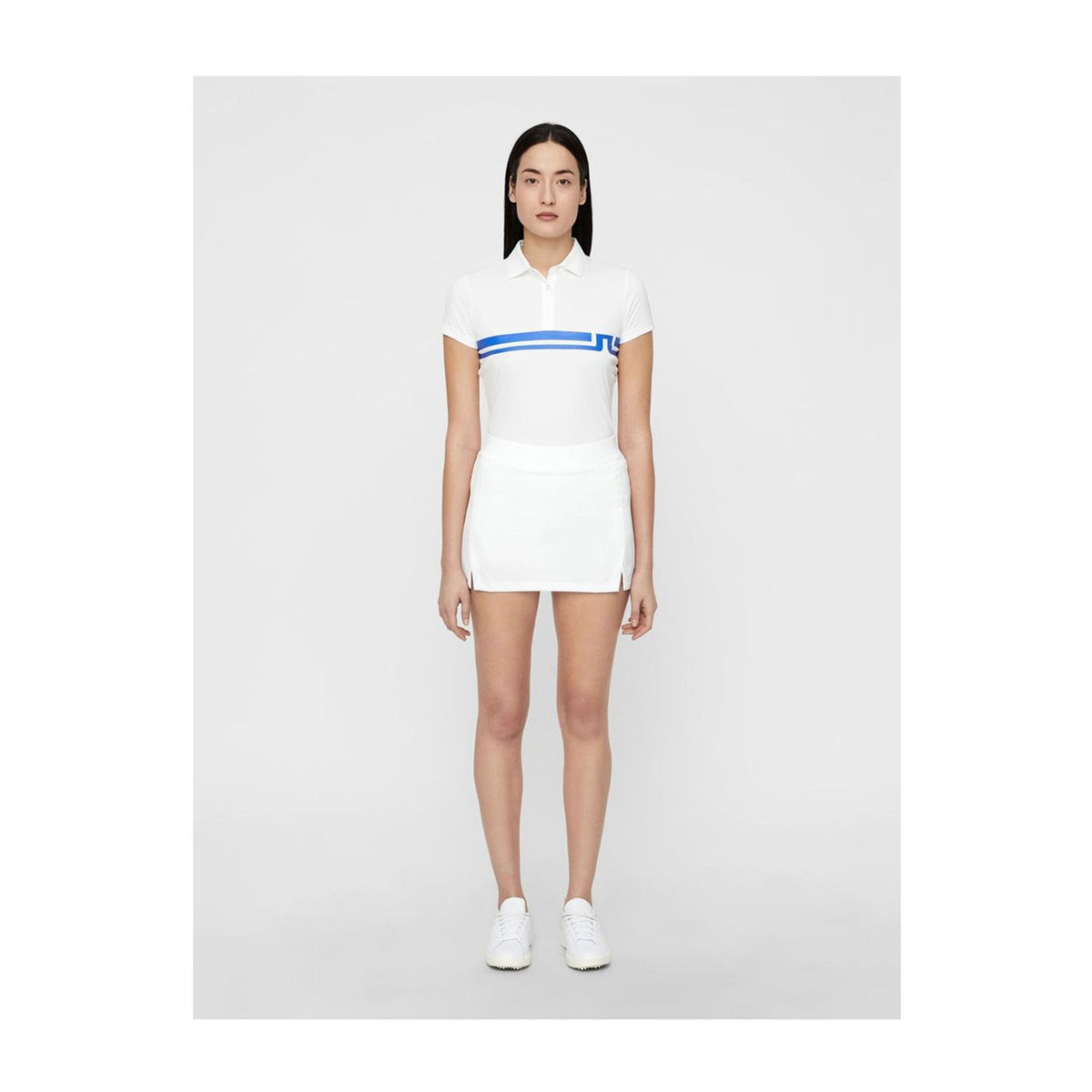 J. Lindeberg W Amelie TX Jersey Rock White Damen