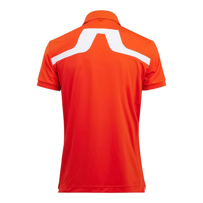M KV Regular Fit Golf Polo Tangerine Tango