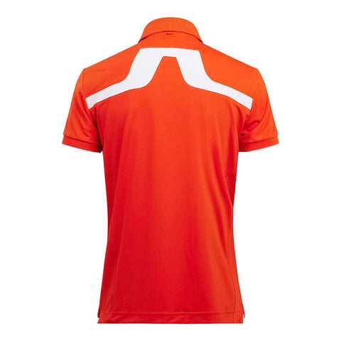 M KV Regular Fit Golf Polo Tangerine Tango