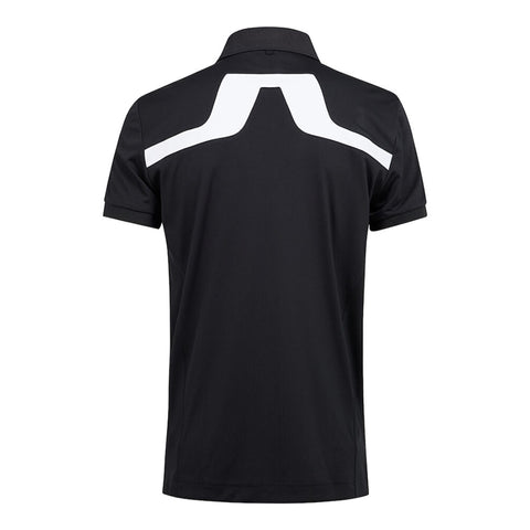M KV Regular Fit Golf Polo Black