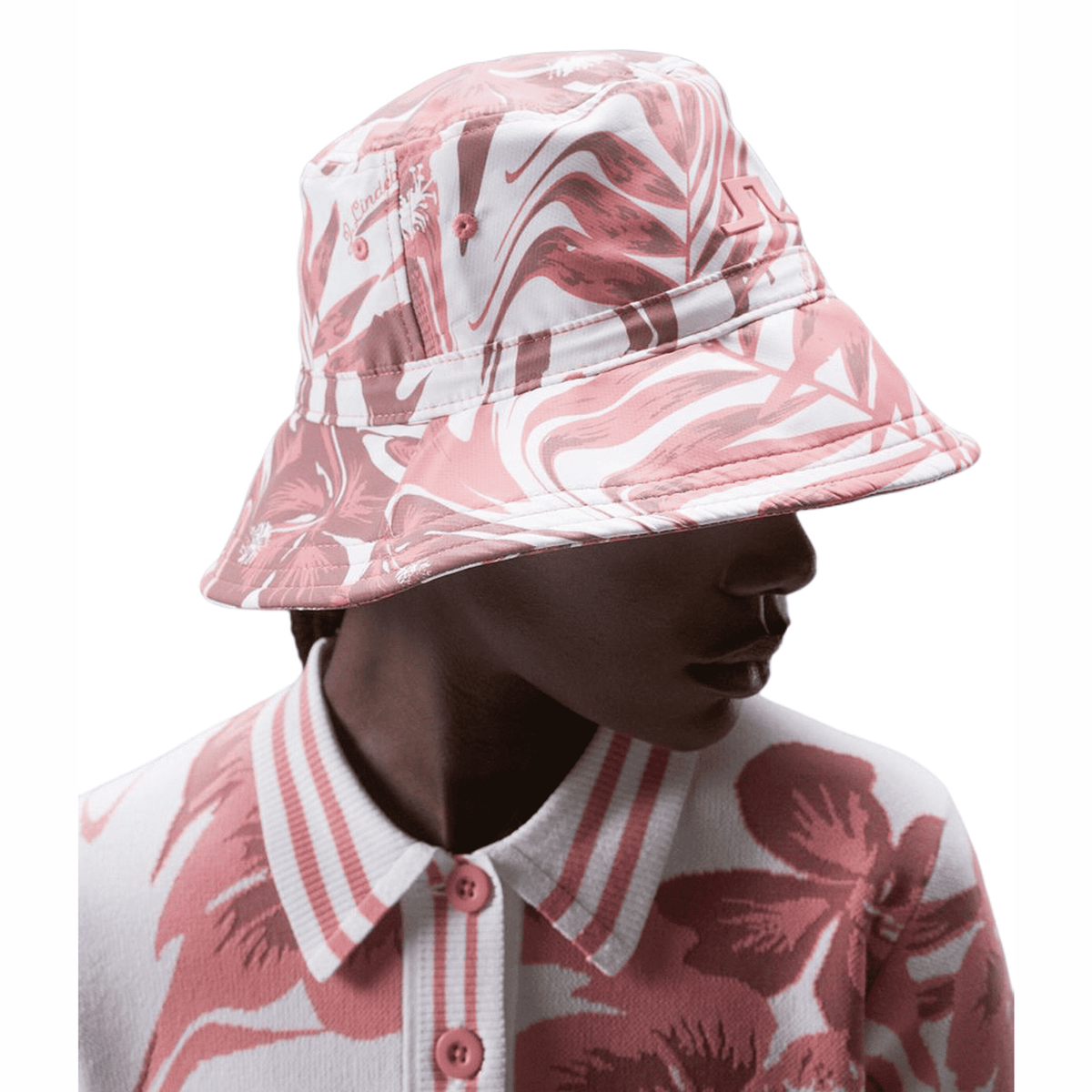 J. Lindeberg Siri Print Bucket Hat Damen