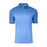 M Melange Fading SS Polo Strong Blue Mel