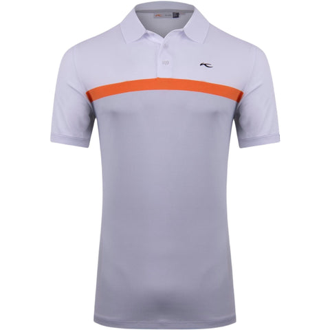 M Luan CB Polo SS Weiß/Alloy Herren