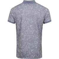 Kjus M Spot Printed SS Polo Stahlgrau/Silber Fog Herren