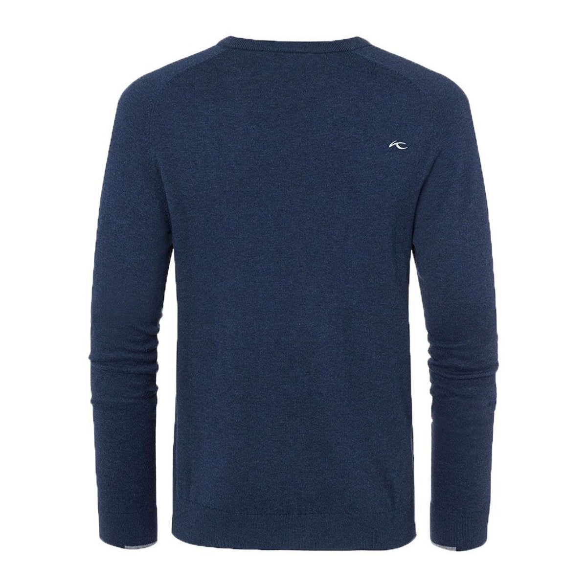 Kjus M Pullover V-Ausschnitt Kirk Atlanta Blau Meliert Herren