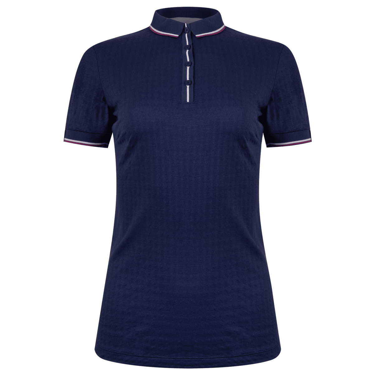 Kjus W Emmy Structure Polo SS Atlanta Blau/Blau Damen