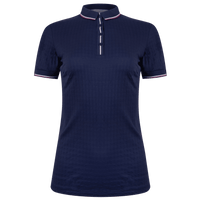 Kjus W Emmy Structure Polo SS Atlanta Blau/Blau Damen