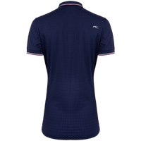 Kjus W Emmy Structure Polo SS Atlanta Blau/Blau Damen