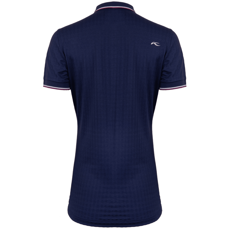 Kjus W Emmy Structure Polo SS Atlanta Blau/Blau Damen