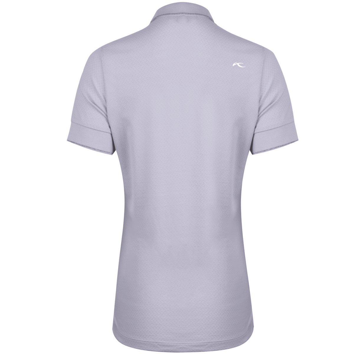 Kjus W Ella Structure Polo SS Alloy/Weiß Damen