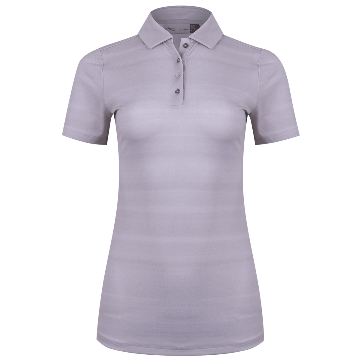 Kjus W Enya Printed Polo SS Weiß/Alloy Damen