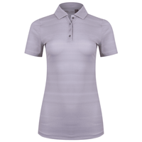 Kjus W Enya Printed Polo SS Weiß/Alloy Damen