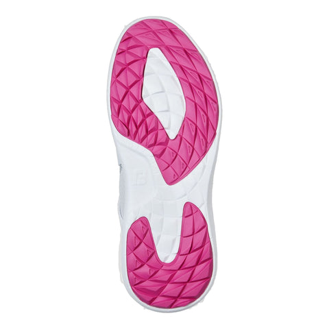 W Flex White/Fuchsia Damen