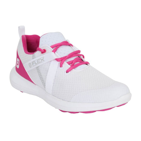 W Flex White/Fuchsia