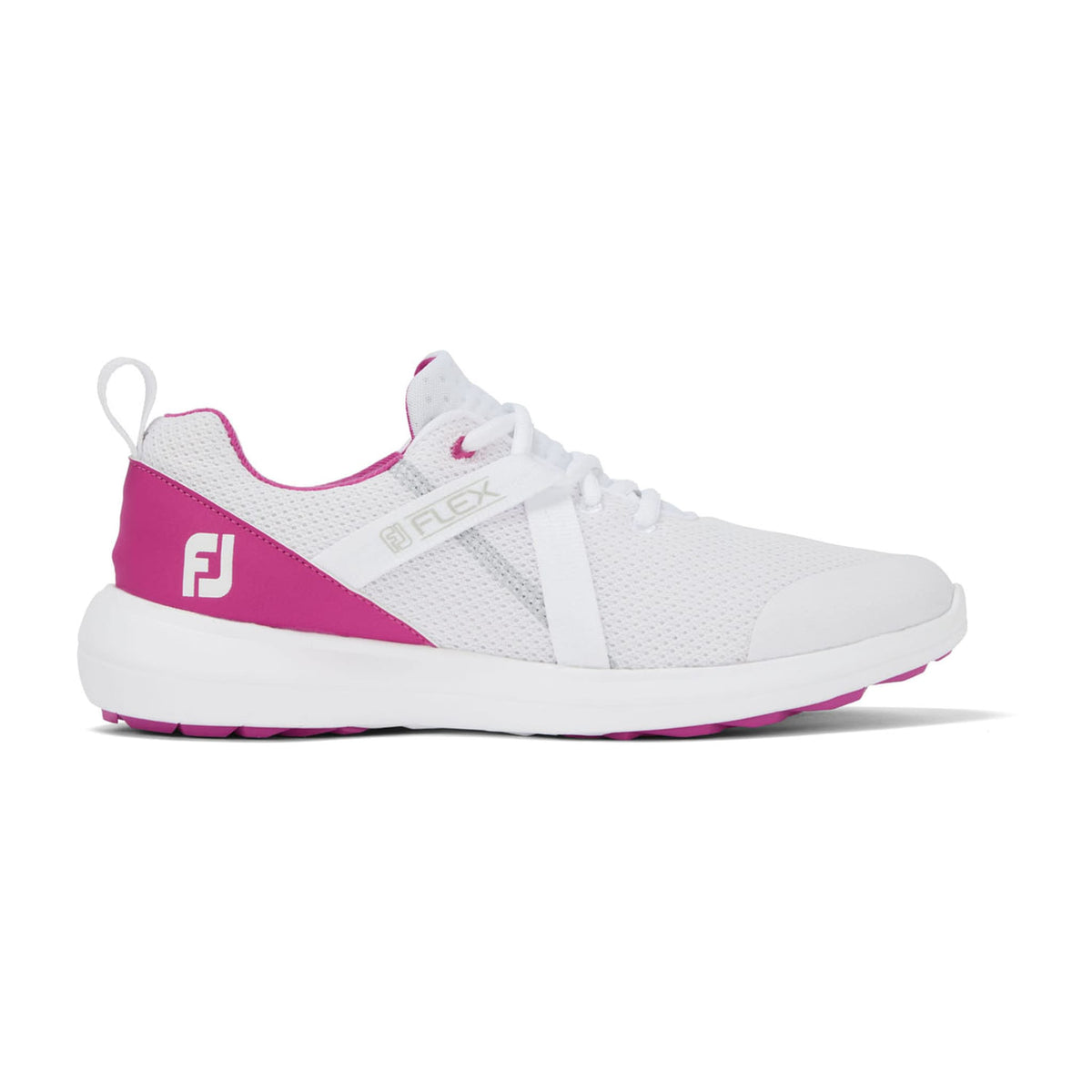 W Flex White/Fuchsia