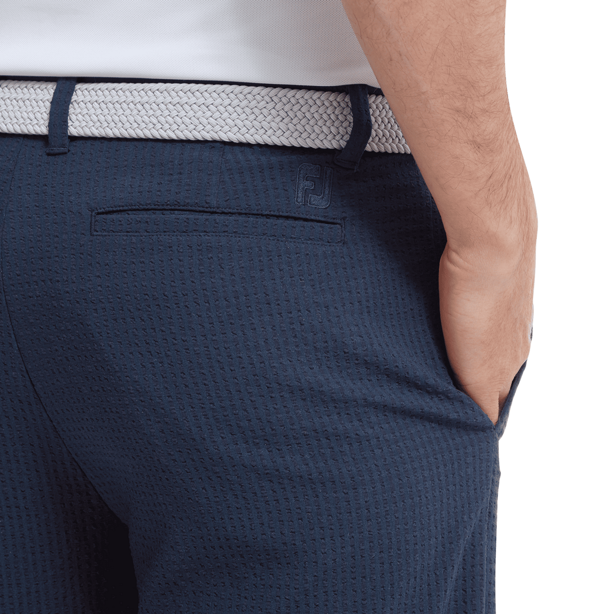 M Performance Seersucker Shorts Navy