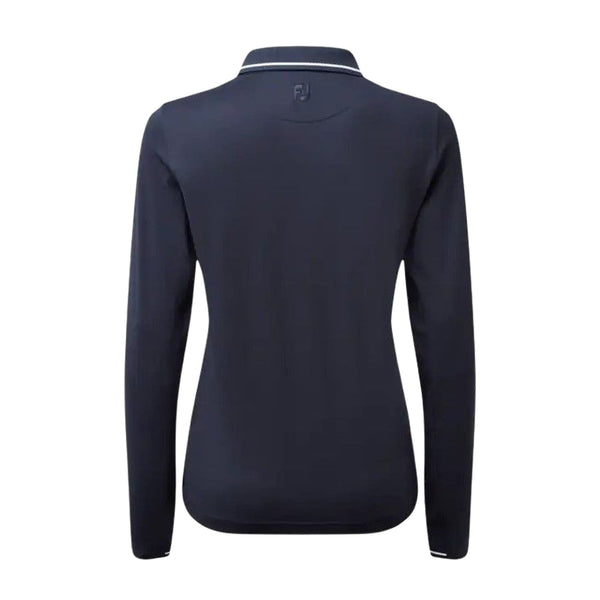 W Polo Thermal Langarm Navyblau