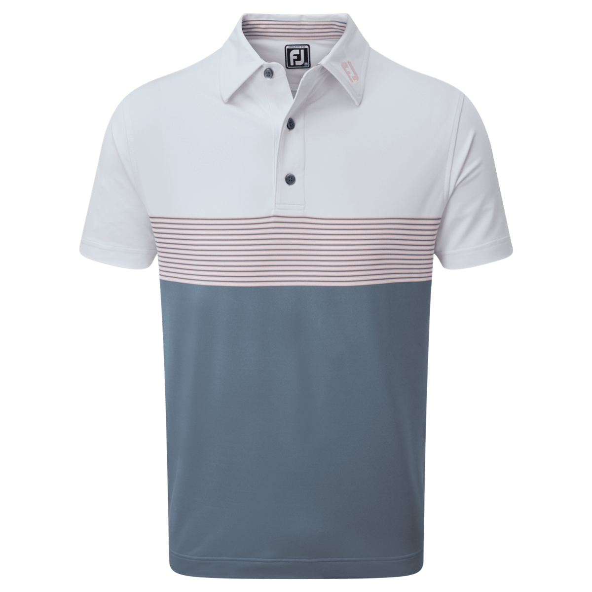 Footjoy Polo Colour Block Pique Herren