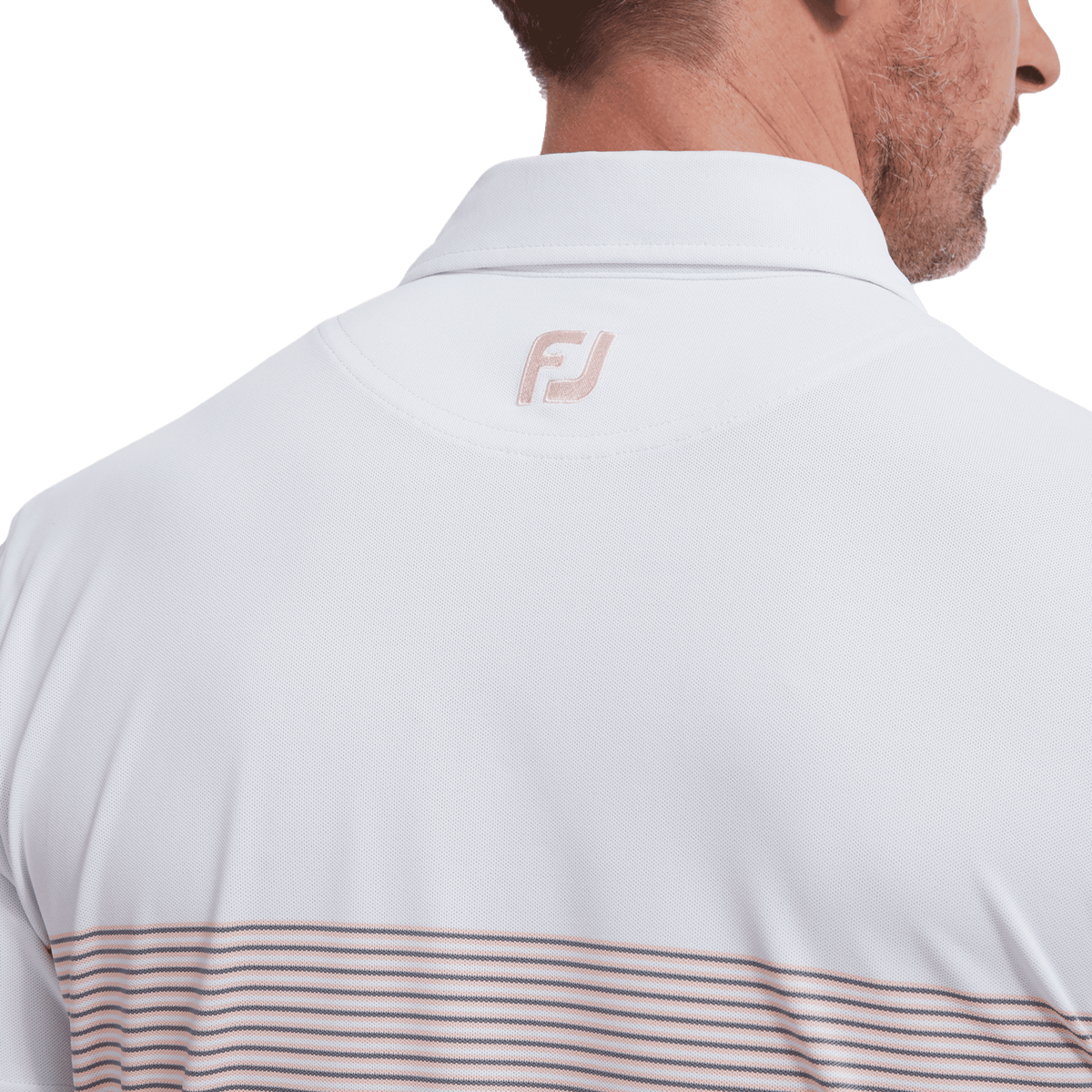 Footjoy Polo Colour Block Pique Herren