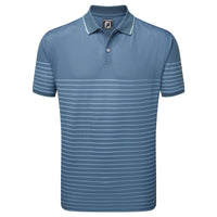 Breton Stripe Pique Golf Polo