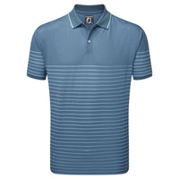 Footjoy Breton Stripe Pique Golf Polo Herren