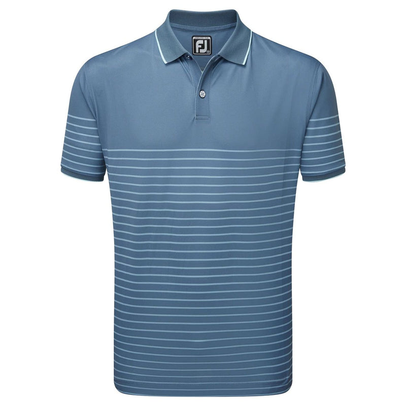 Breton Stripe Pique Golf Polo