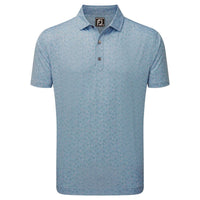 Footjoy Mini Floral Lisle Golf Polo Herren