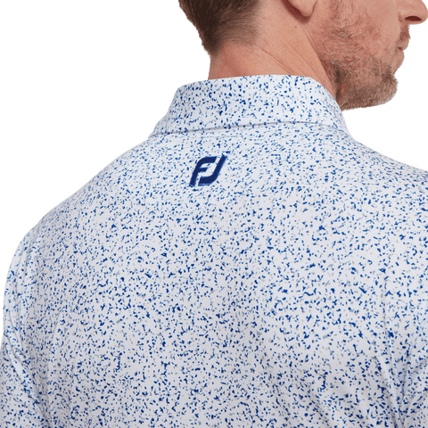 Polo Granite Print Lisle