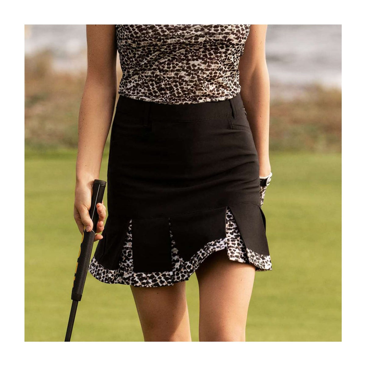 Lykke Skort 45 cm Black