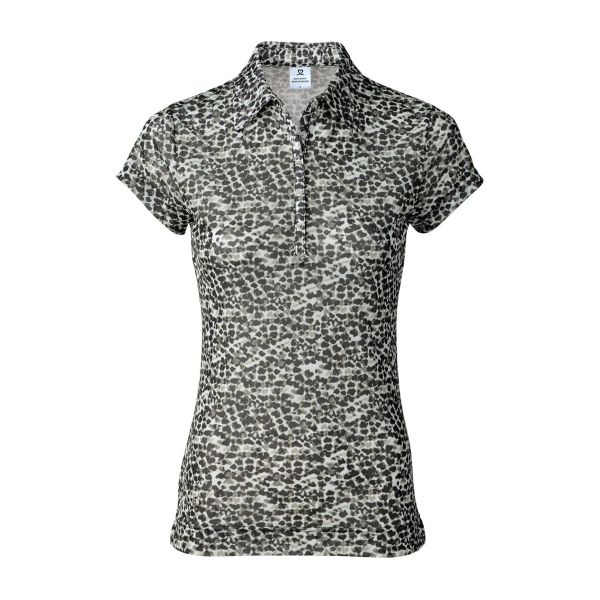 Leonie Mesh Cap S Damen Polo Schwarz