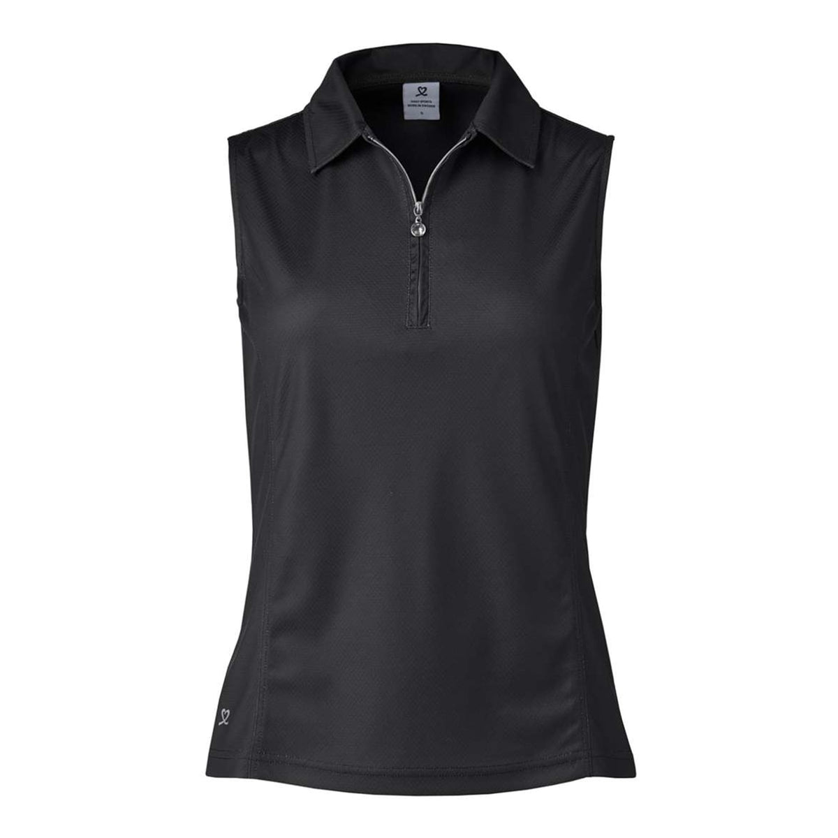 Daily Sports Macy SL Polo Black Damen