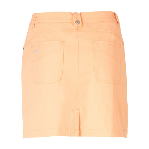 Lyric Skort 45cm Soft Stretch Orange Damen