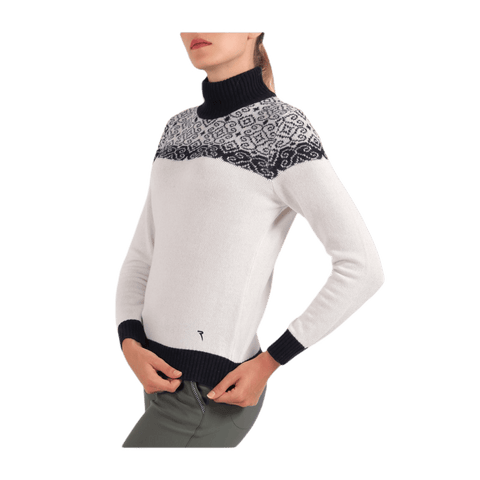 W Pullover Naka Weiß