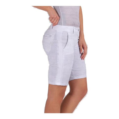 Bermuda Grenoble W Grau/Weiß Damen